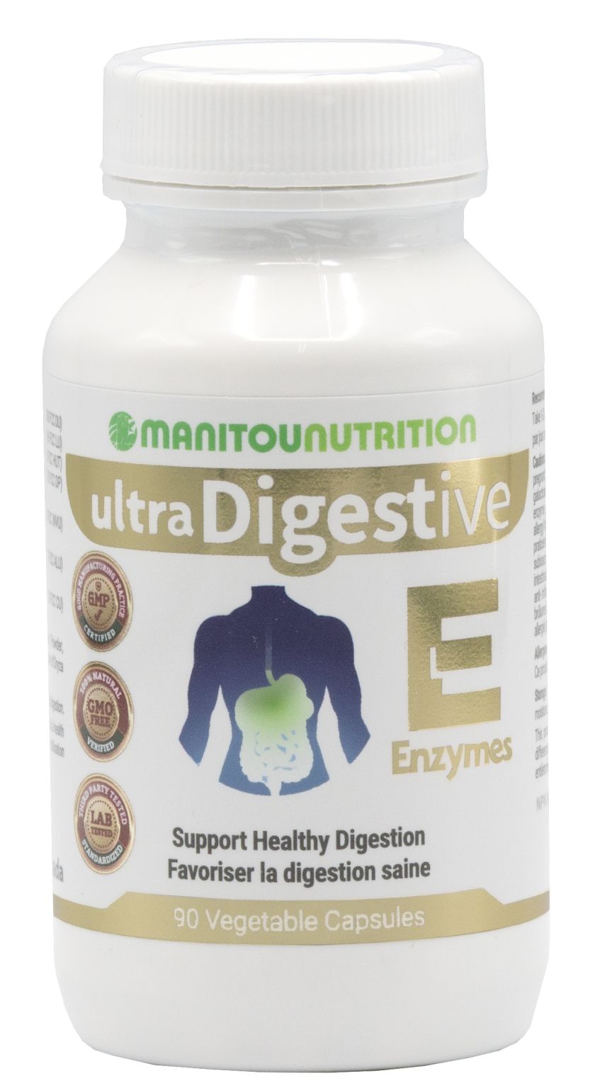 ULTRA DIGESTIVE™ ENZYMES MANITOU NUTRITION